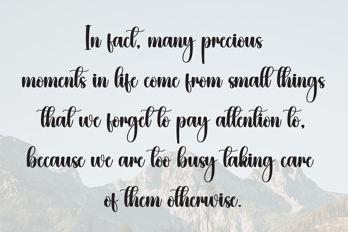 Babycute | Script Font, a Handwritten Font by Scratchones (Photo 6 of 8)