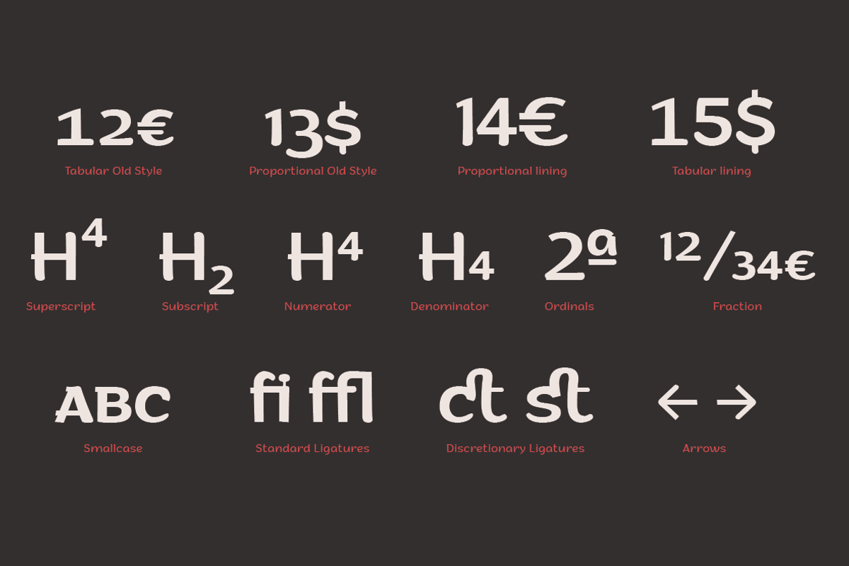 Arturo - 15 Fonts, a Sans Serif Font by Zetafonts (Photo 13 of 13)