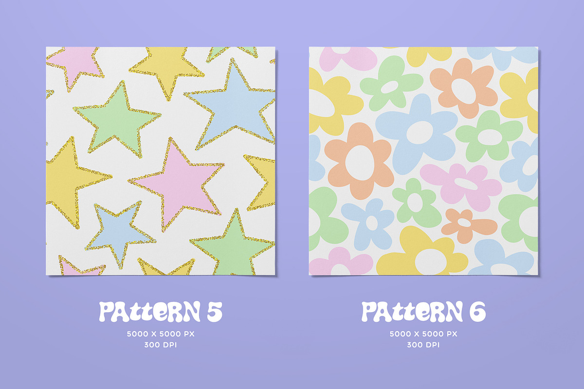 Pastel Pattern Set, a Pattern Graphic by Dedraw Studio (Photo 4 of 20)