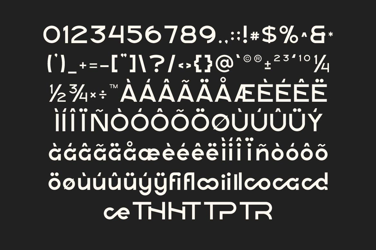 Docade Logo Font, a Sans Serif Font by Artiveko (Photo 6 of 9)