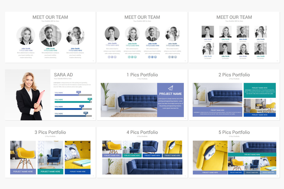 Pro Business PowerPoint Template, a Presentation Template by SlideArt (Photo 8 of 21)