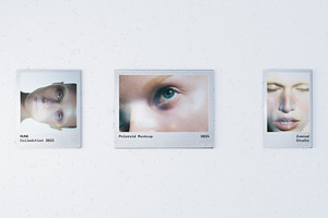 Polaroid Frame Mockups Collection, a Mockup by Zumrod