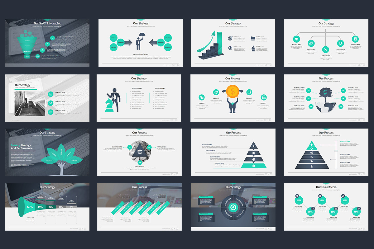 Business Mix Keynote Template, a Presentation Template by Stock Shape (Photo 5 of 7)
