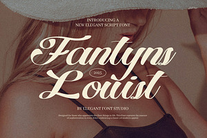 Fantyns Elegant Luxury Script Font