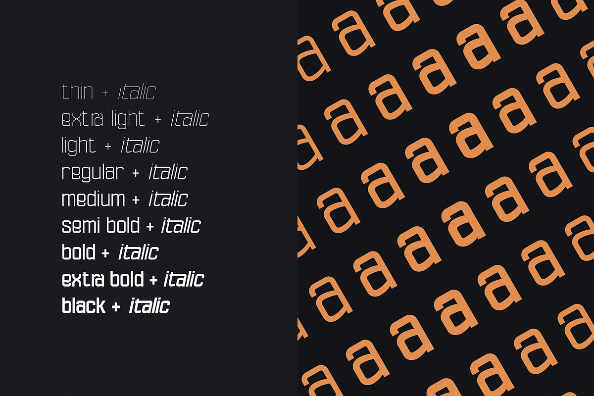 Ethere - Futuristic Sans - 162 fonts, a Sans Serif Font by VP Fonts (Photo 2 of 27)