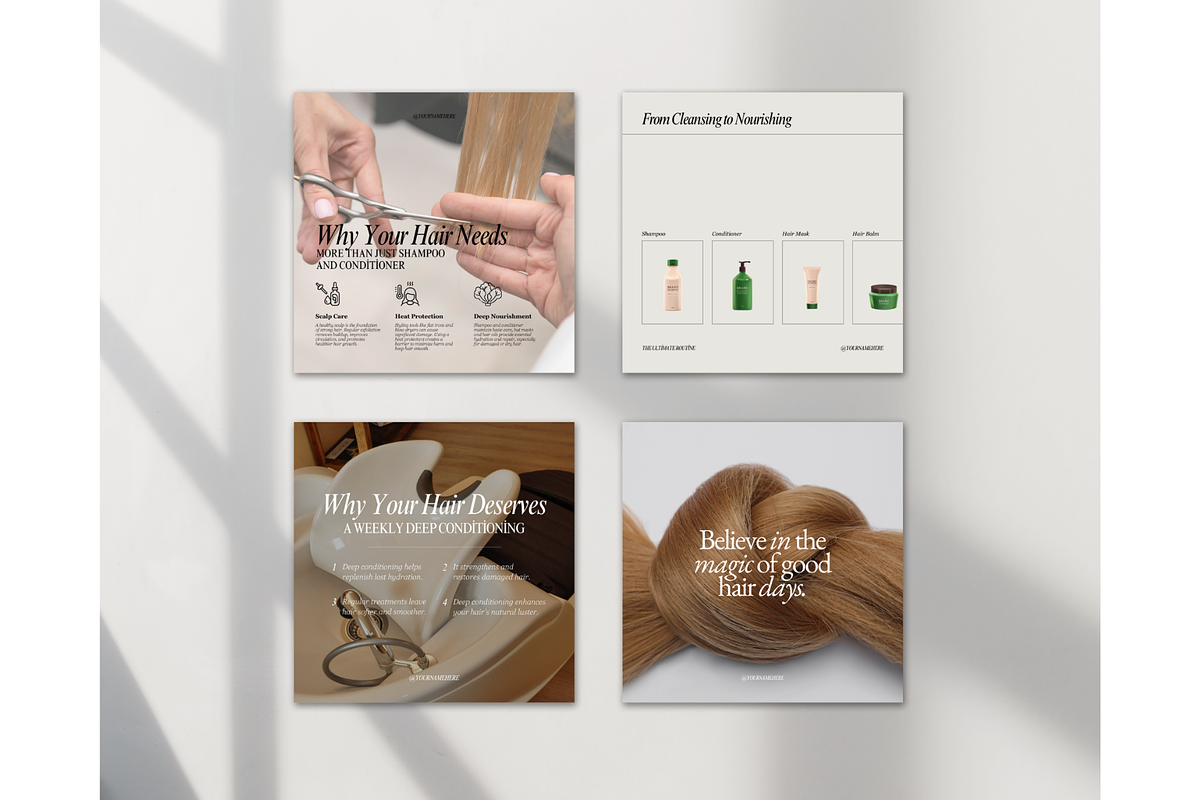 Hair Coach Instagram Template-Canva, a Social Media Template by TheTemplateTopia (Photo 5 of 10)
