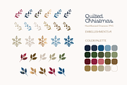 Quilted Christmas Ornaments, an Object Graphic by Caroline Maria (Thumbnail 10 of 12)