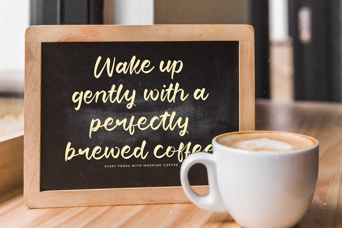 Lemon Talk Modern Handbrush Font, a Script Font by stylishtype.co (Photo 6 of 15)