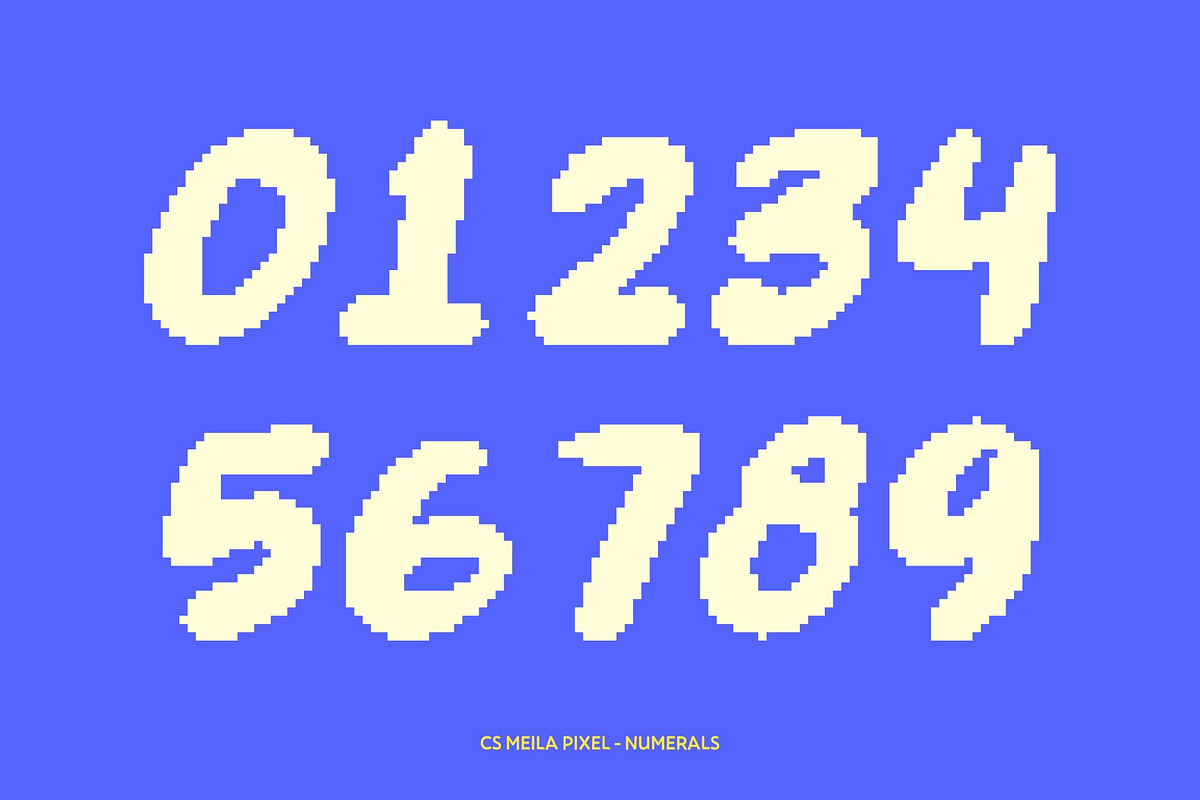 CS Meila Pixel, a Handwritten Font by Craft Supply Co. (Photo 6 of 8)
