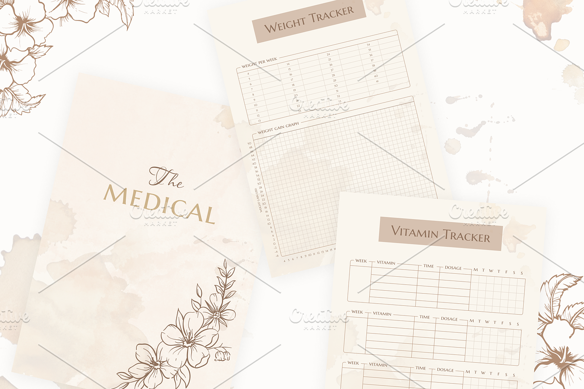 My Pregnancy Planner, a Stationery Template by Digital_Mind (Photo 3 of 10)