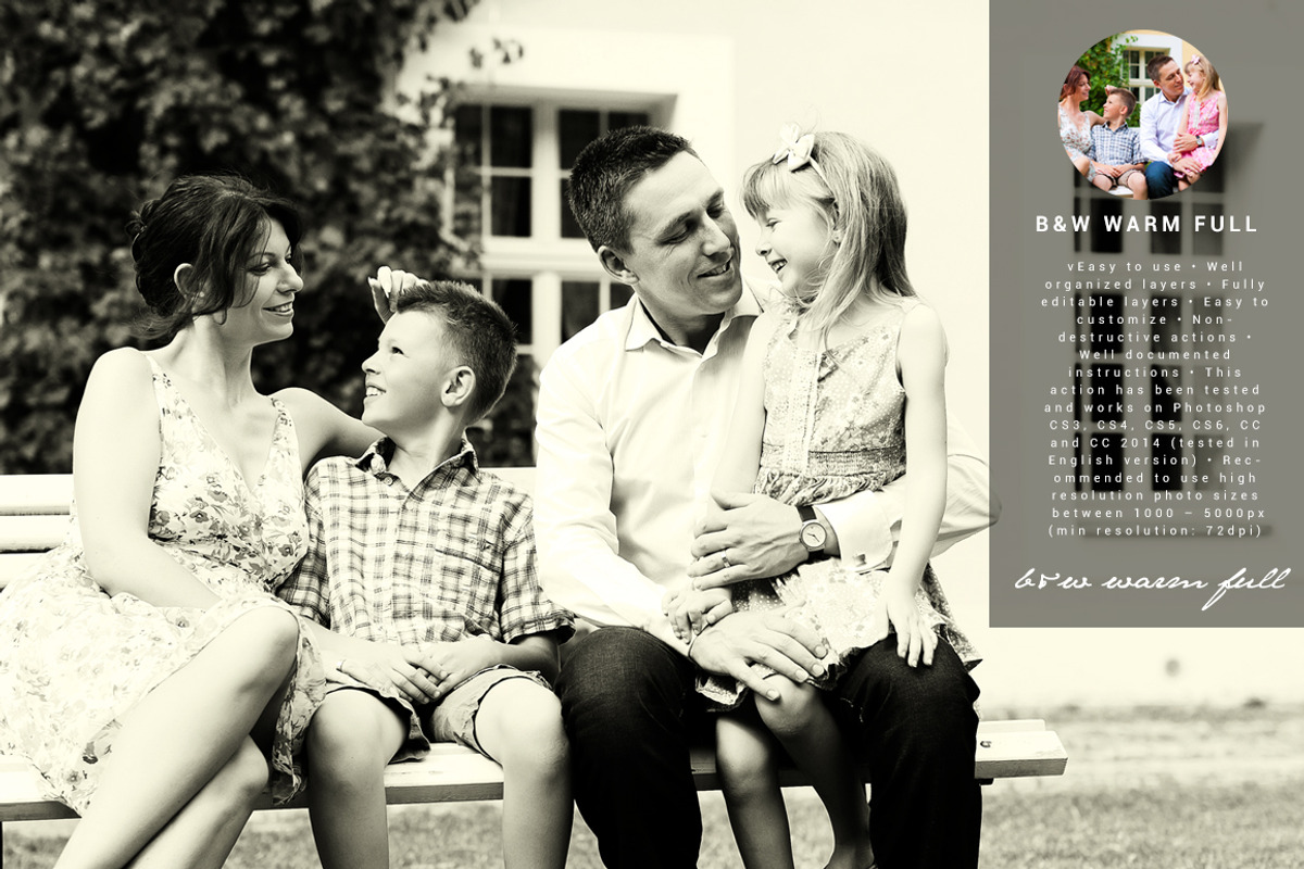 140+ Black & White Photoshop Action, an Action Add-On by DuoFankaar (Photo 11 of 12)