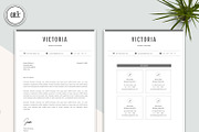 Professional CV Resume Template, a Resume Template by GResume (Thumbnail 4 of 7)