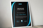 Certificate Word | PSD | AI, a Stationery Template by Curve Design (Thumbnail 1 of 3)