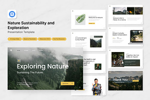 Sustainability & Exploration Keynote, a Presentation Template by Antstheme