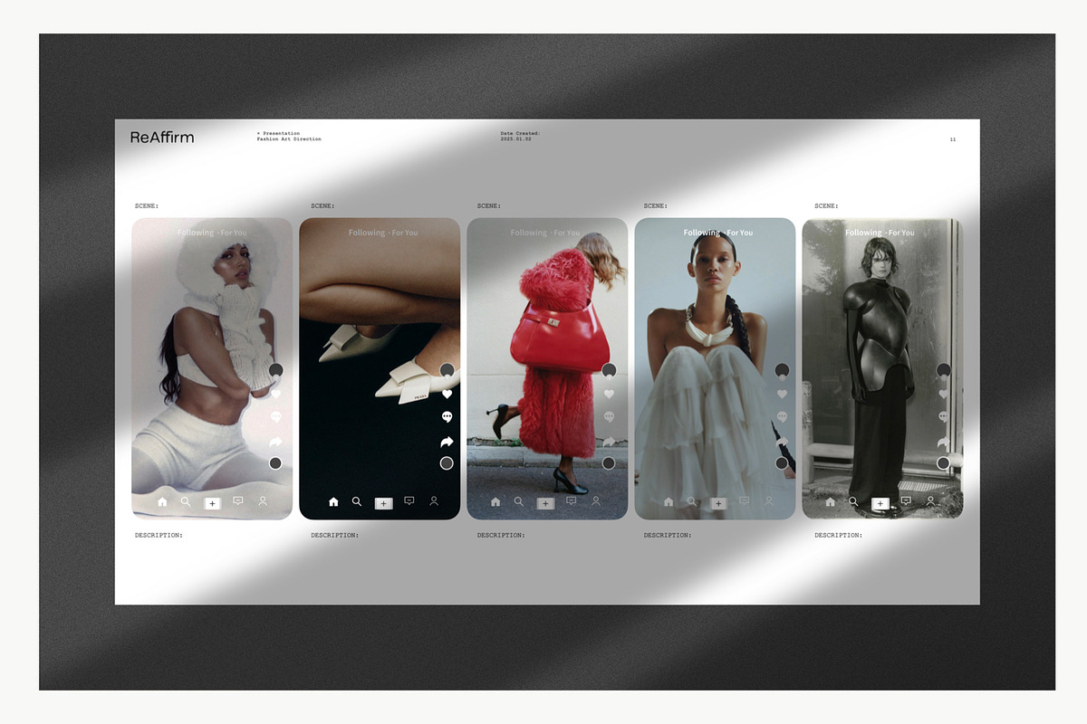 Fashion Art Direction ProductionDeck, a Presentation Template by ReAffirm (Photo 3 of 7)