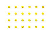 Smiley icons, an Emoji Icon by NAS (Thumbnail 3 of 5)