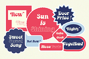Gobites - Groovy Retro Font, a Serif Font by Font Liner (Thumbnail 9 of 13)