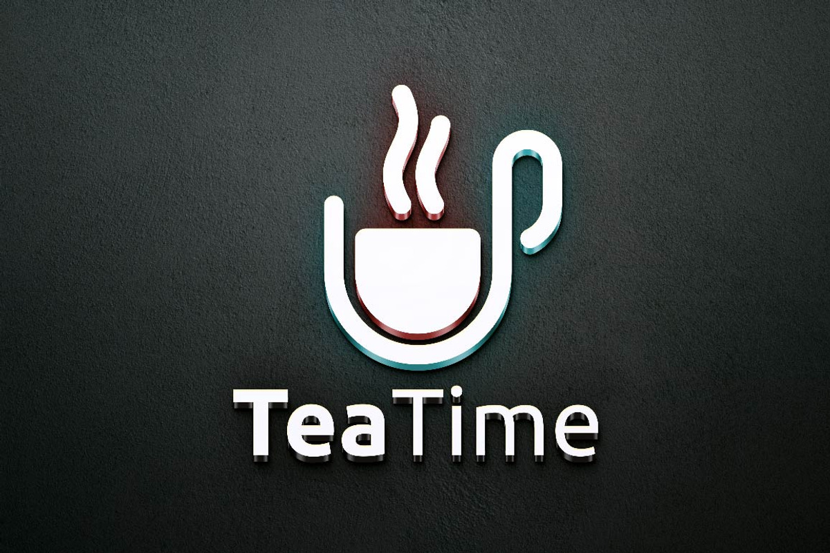 Hot Tea Time Break Drink in Cup Logo, a Branding & Logo Template by jongcreative (Photo 3 of 4)