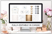 Website Branding Kit | Canva Gold, a Branding & Logo Template by Lady Boss Studio (Thumbnail 6 of 6)