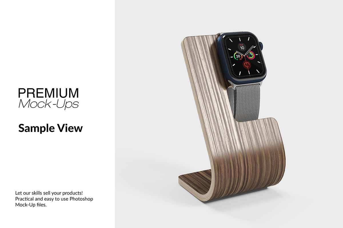 Smart Watch 7 Mockups, a Wearable Device Mockup by mock-ups (Photo 5 of 12)