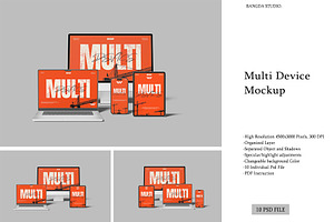 Multi Device Mockup Multi Device
