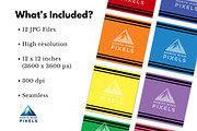 12 Crayon Label Digital Papers, a Background Graphic by NorthWindPixels (Thumbnail 3 of 4)