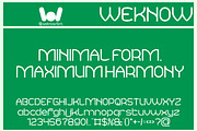 Minimal Clean font, a Sans Serif Font by weknow (Thumbnail 4 of 8)