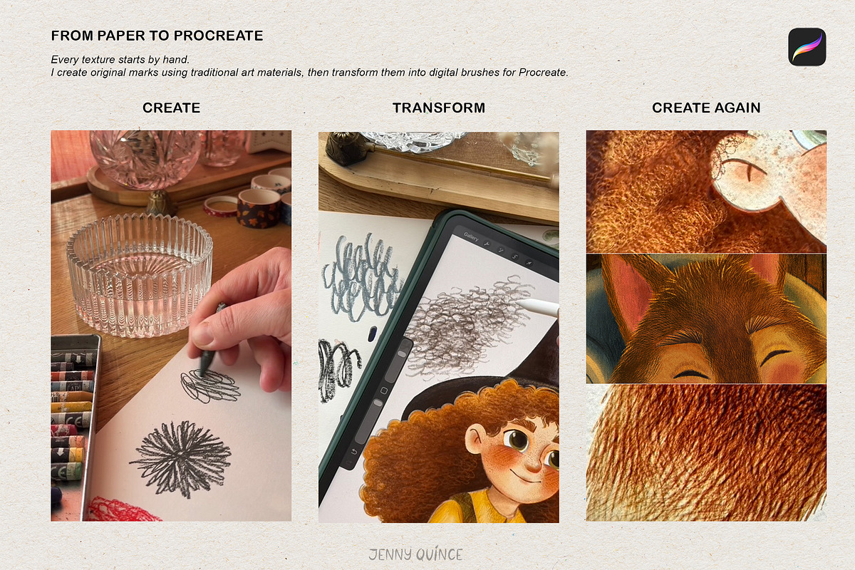 Procreate Brushes - Graphic Studio, a Brush Add-On by Jenny Quince (Photo 9 of 14)