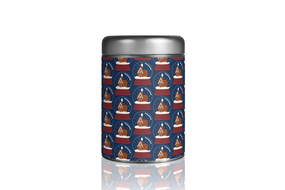 Gingerbread Snow Globes Pattern, a Pattern Graphic by K McCormack Designs (Photo 3 of 4)