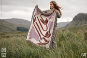 Woven Blanket Mockup, a Household Mockup by The Blue Bird (Thumbnail 5 of 9)