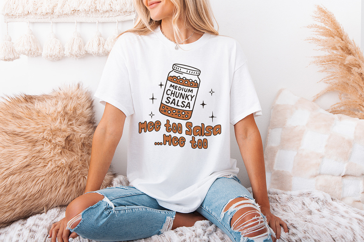 Funny Salsa Tee PNG, Chunky Salsa, an Illustration by SharpMarketplace (Photo 2 of 9)