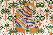 Tropical patchwork patterns, a Pattern Graphic by Tani Kuzminka (Thumbnail 9 of 9)