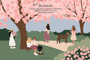 Blossom | Women in nature scenes