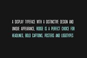 RODGE - Unique Display Headline Font, a Sans Serif Font by Designova® (Thumbnail 2 of 12)
