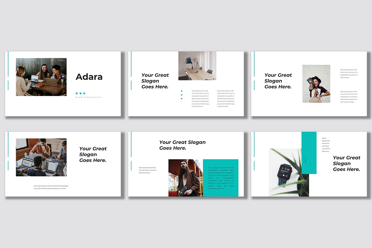 Adara - Powerpoint Template, a Presentation Template by Tumbuh Kerja (Photo 2 of 6)