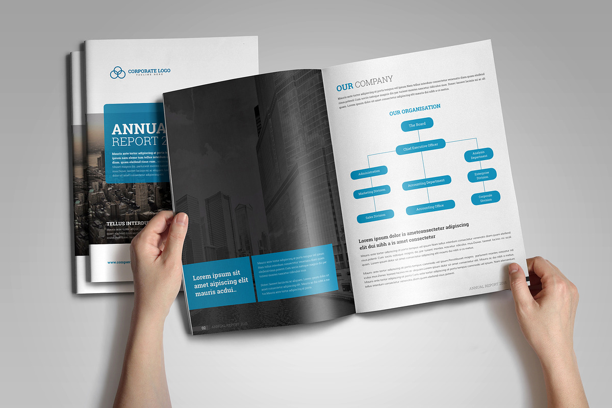 Annual Report Template V7, a Brochure Template by JanySultana (Photo 9 of 12)