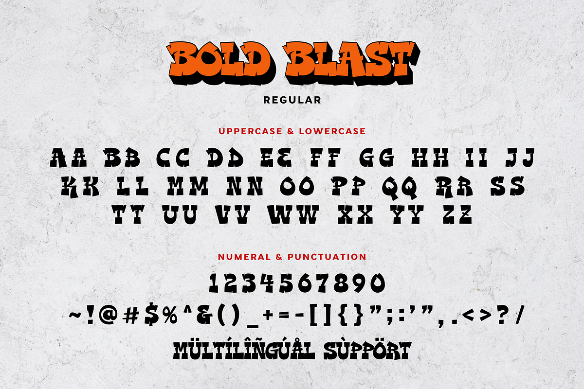 Bold Blast - Urban Graffity Font, a Handwritten Font by Sronstudio (Photo 14 of 16)