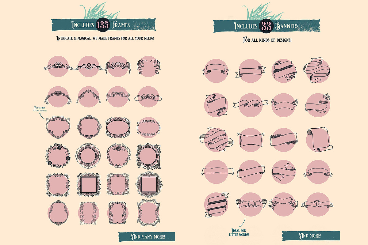 Procreate Design Brush Stamp Kit 1, a Brush Add-On by Debi Sementelli (Photo 24 of 30)
