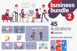 Business Illustrations Bundle Vol.2