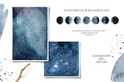 Star Constellation Zodiac watercolor, a Texture Illustration by Velvet Paper Studio (Thumbnail 2 of 9)