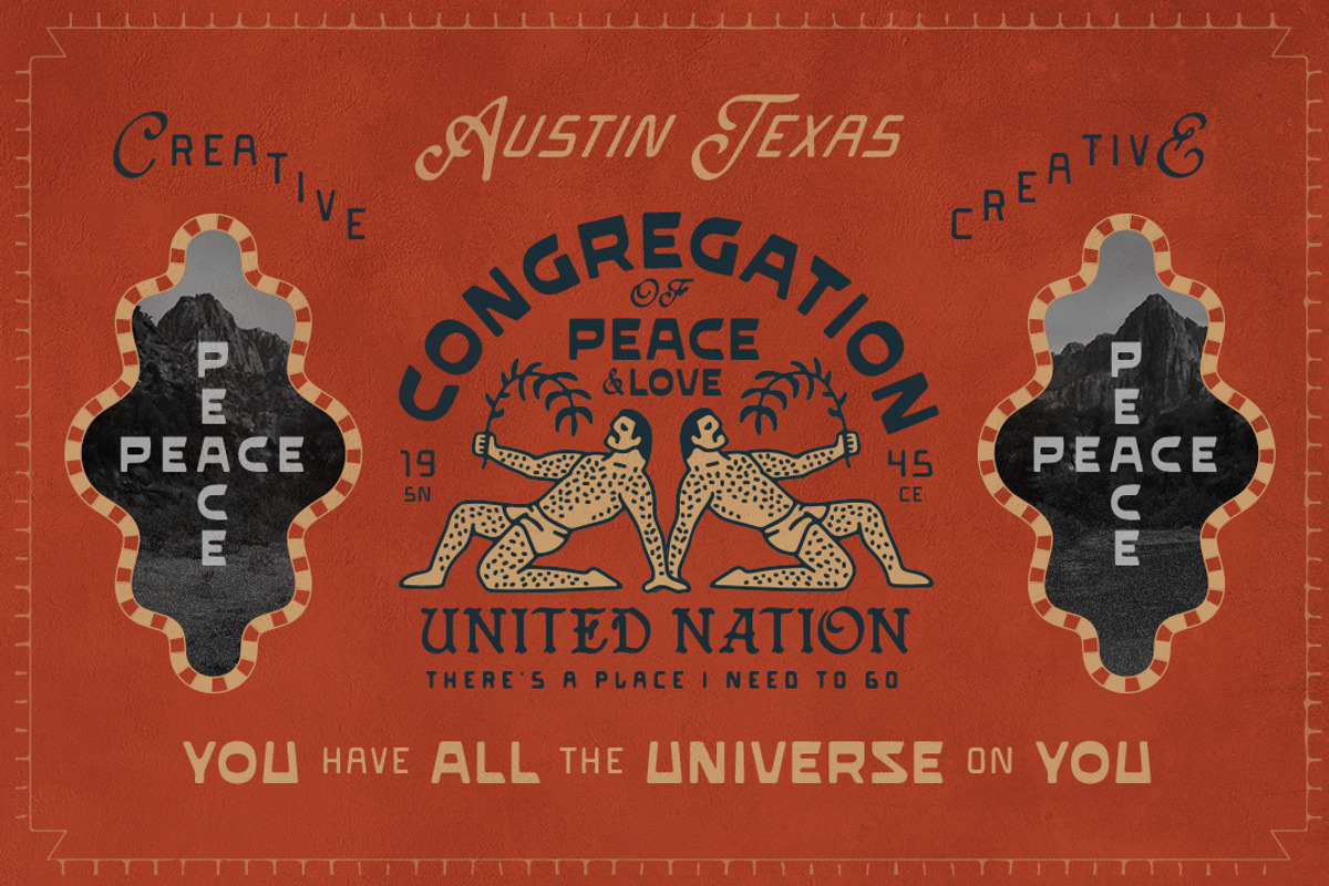 Desert Garden Font Collection, a Sans Serif Font by Opus Nigrum (Photo 11 of 18)