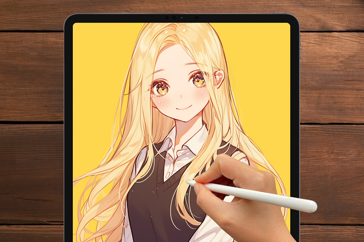 Hair Outline Brushes, a Brush Add-On by nikiartcorner (Photo 6 of 6)