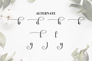 Yesterday | Script Font, a Handwritten Font by Scratchones (Thumbnail 8 of 9)