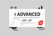 4 Advanced Logo Templates Bundle 3, a Branding & Logo Template by MAOV (Thumbnail 4 of 9)