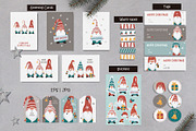 Christmas Gnomes and  Patterns, a Wallpaper Graphic by Nafanya (Thumbnail 11 of 12)