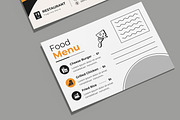 Special Food Restaurant Postcard, a Card Template by MightyDesign (Thumbnail 4 of 8)
