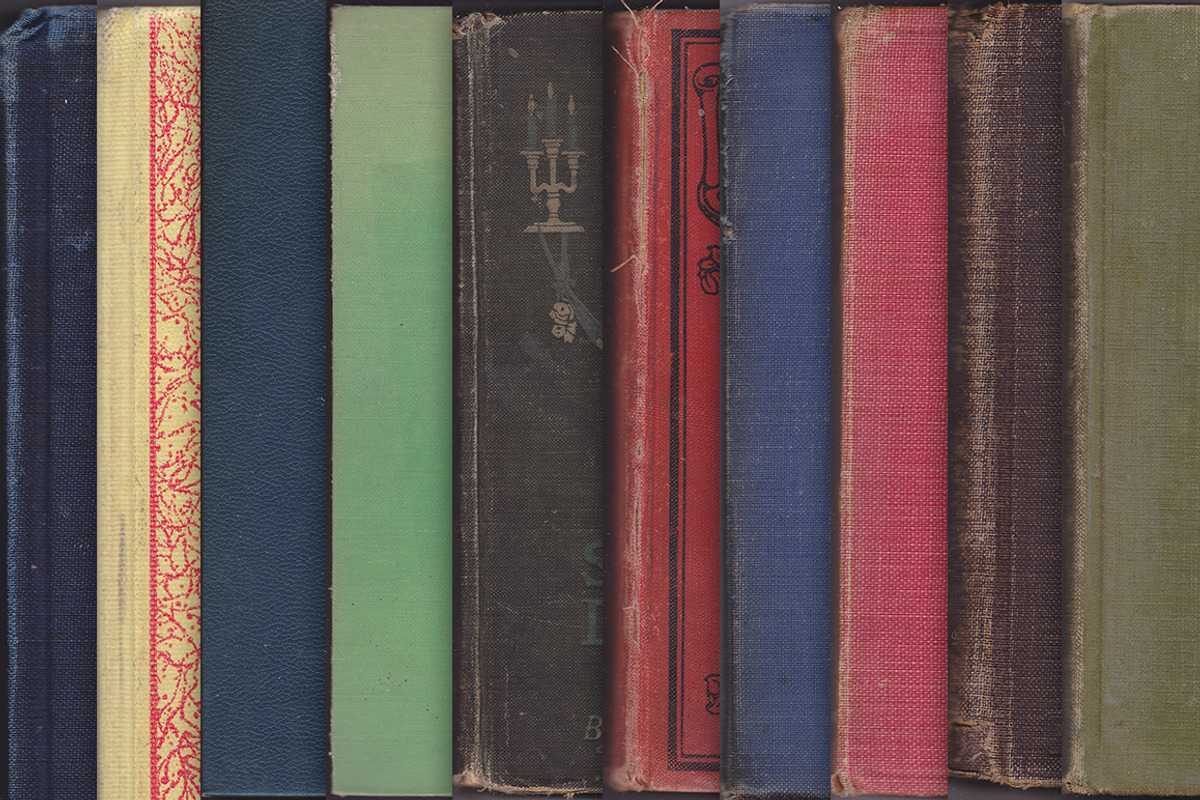 40-Old Cloth Book Covers preview 4