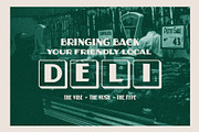 Reuben - A Vintage Display Font, a Sans Serif Font by JK Design Co. (Thumbnail 6 of 8)