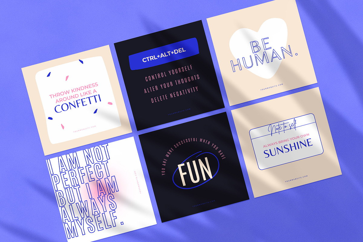 Instagram Quote Bundle CANVA, a Social Media Template by AndrewPixel (Photo 10 of 12)