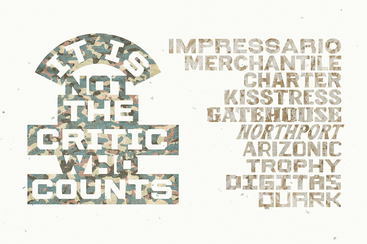 Trophy | Bold Athletic, a Sans Serif Font by Artifact Bazaar (Photo 8 of 8)